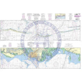 NOAA Nautical Chart 11374: Intracoastal Waterway Dauphin Island to Dog Keys Pass